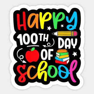 100th Day Of School Teacher Kids Boys Girls 100 Days Sticker